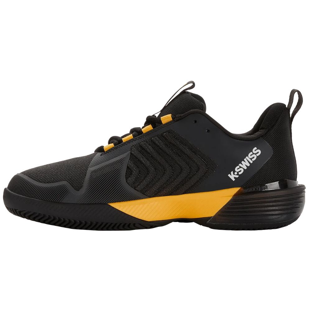 K-Swiss Tennisschoen Padelschoen Ultrashot 3 HB Heren Zwart Links