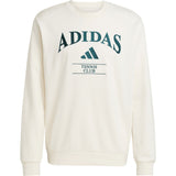 Adidas Pullover mit Grafikmuster, Weiß