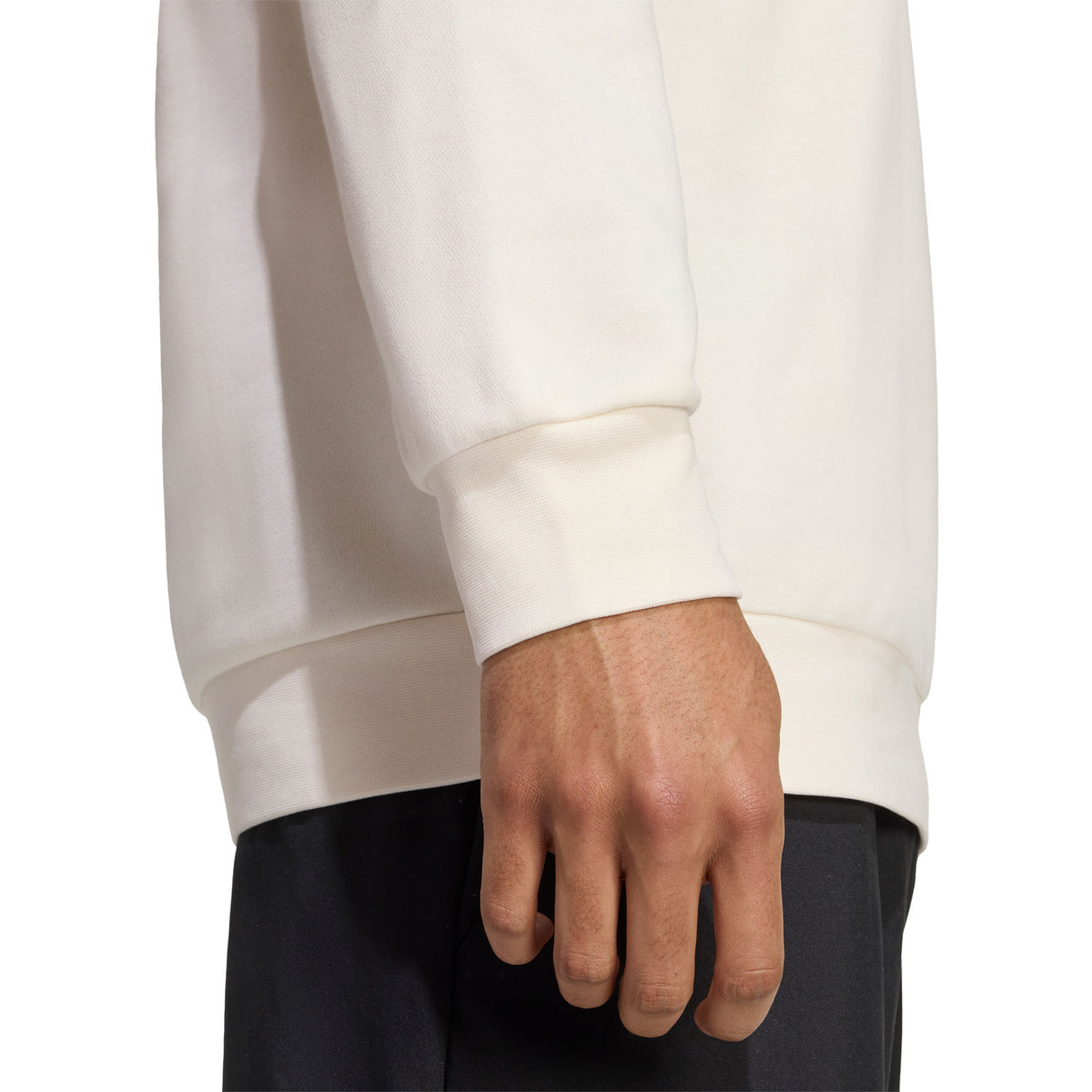 Adidas Pullover mit Grafikmuster, Weiß