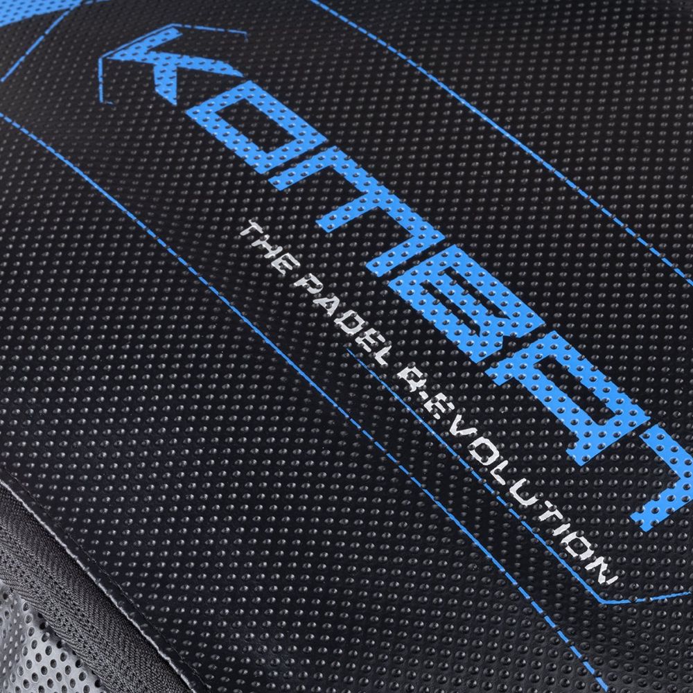 Kombat Padeltas Aqua Backpack Zwart Blauw Logo