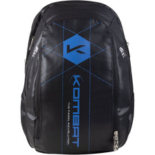 Kombat Padeltas Aqua Backpack Zwart Blauw Voorkant
