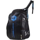 Kombat Padeltas Aqua Backpack Zwart Blauw Zijkant