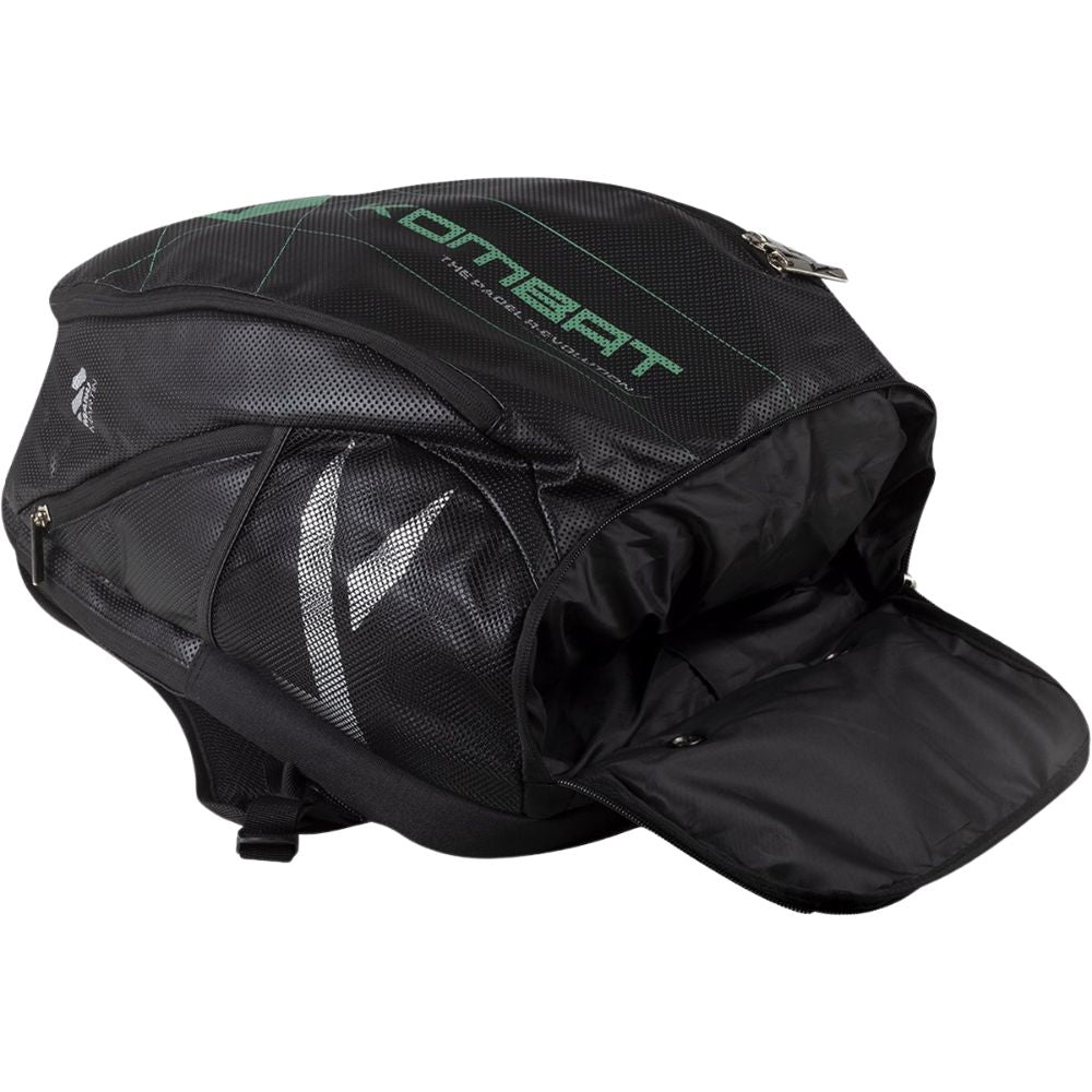 Kombat Padeltas Aqua Backpack Zwart Groen Voor