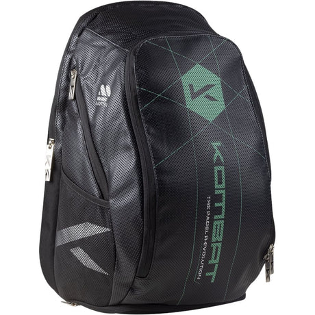 Kombat Padeltas Aqua Backpack Zwart Groen Zij