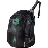 Kombat Padeltas Aqua Backpack Zwart Groen Zijkant