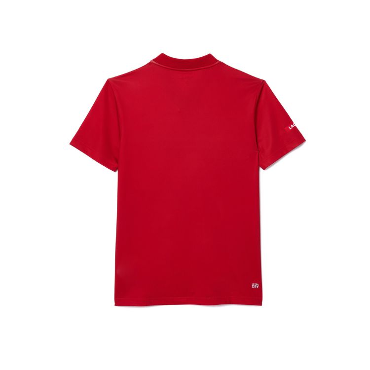 Lacoste Polo Shirt Sport Danill Medvedev Heren Rood