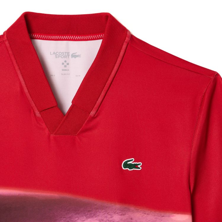 Lacoste Poloshirt Sport Danill Medvedev Herren Rot