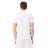 Lacoste Polo Tennis Daniil Medvedev Heren Wit Achterkant