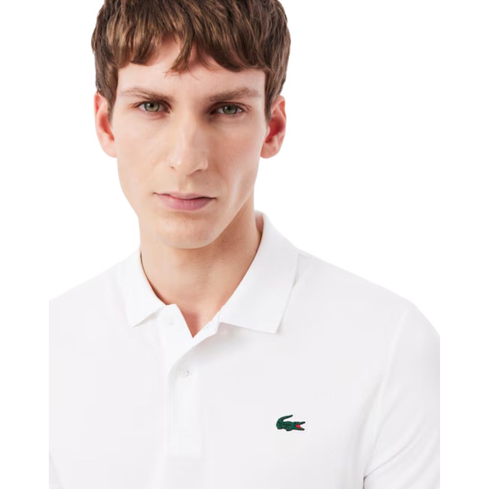 Lacoste Polo Tennis Daniil Medvedev Heren Wit Bovenkant