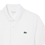 Lacoste Polo Tennis Daniil Medvedev Heren Wit Dichtbij