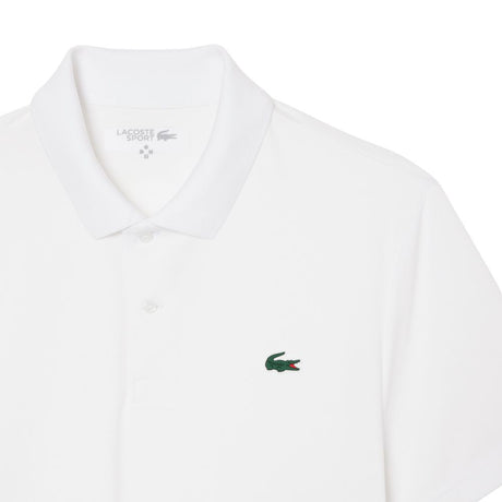 Lacoste Polo Tennis Daniil Medvedev Heren Wit Dichtbij