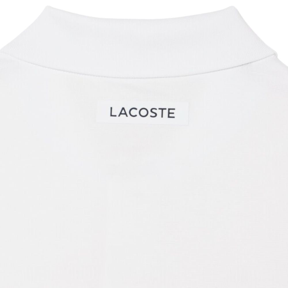 Lacoste Polo Tennis Daniil Medvedev Heren Wit Logo