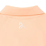 Lacoste Polo Tennis Novak Djokovic On Court Heren Oranje Bovenkant