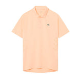 Lacoste Polo Tennis Novak Djokovic On Court Heren Oranje Groot