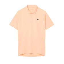 Lacoste Polo Tennis Novak Djokovic On Court Heren Oranje Groot