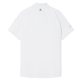 Lacoste Polo Tennis Novak Djokovic On Court Heren Wit Onderkant