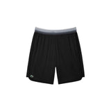Lacoste Short Sport Medvedev Herren Schwarz Weiß