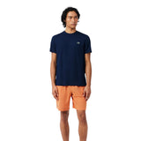 Lacoste Short Novak Djokovic Stretch Heren Oranje Wit Voorkant