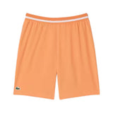 Lacoste Short Sport Novak Djokovic Stretch Heren Oranje Wit