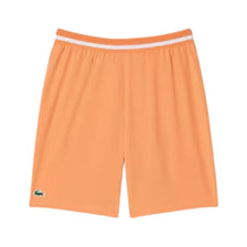Lacoste Short Sport Novak Djokovic Stretch Heren Oranje Wit