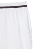 Lacoste Short Sport Novak Djokovic Stretch Herren Weiß Schwarz