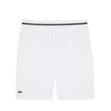 Lacoste Short Sport Novak Djokovic Stretch Heren Wit Zwart