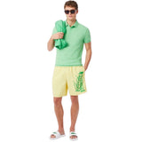 Lacoste Slippers Serve Slide 1.0 Heren Wit Groen Groot