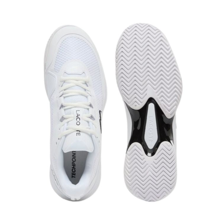 Lacoste Tennisschuh Padelschuh Tech Point Clay Herren Weiß