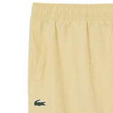 Lacoste Trainingspak Jogger Set Novak Djokovic Heren Geel broek detail