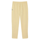 Lacoste Trainingspak Jogger Set Novak Djokovic Heren Geel broek vooraanzicht