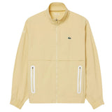 Lacoste Trainingspak Jogger Set Novak Djokovic Heren Geel vooraanzicht jack
