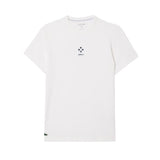 Lacoste T-Shirt Sport Danill Medvedev Heren Wit