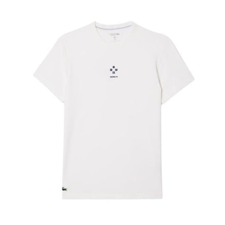 Lacoste T-Shirt Sport Danill Medvedev Heren Wit
