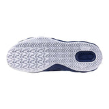 Blauw witte Mizuno padelschoen  