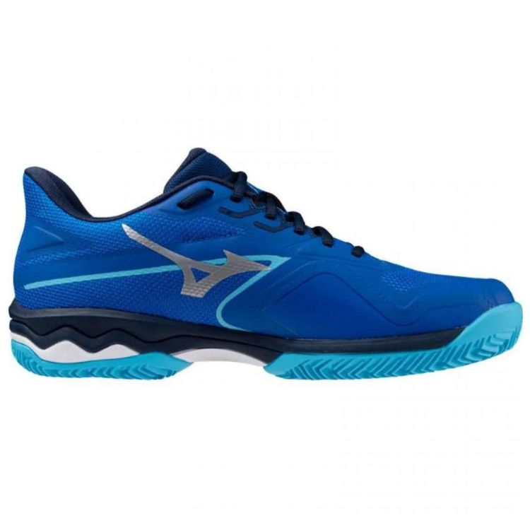 Mizuno Tennisschoen Padelschoen Wave Exceed Light 2 CC Heren Blauw