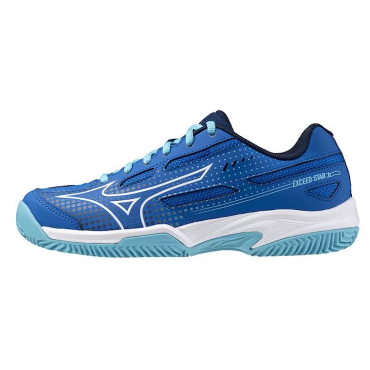 Mizuno Tennisschoen Padelschoen Exceed Star CC Junior Blauw