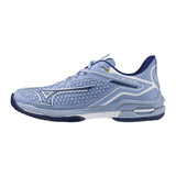 Mizuno Tennisschuh Padelschuh Wave Exceed Tour 6 CC Damen Blau