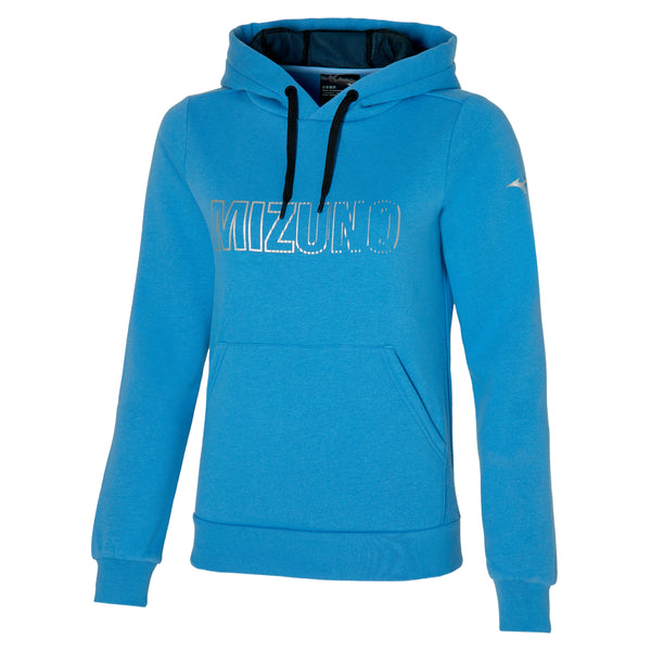 Mizuno Hoodie Blue Jasper Dames Blauw