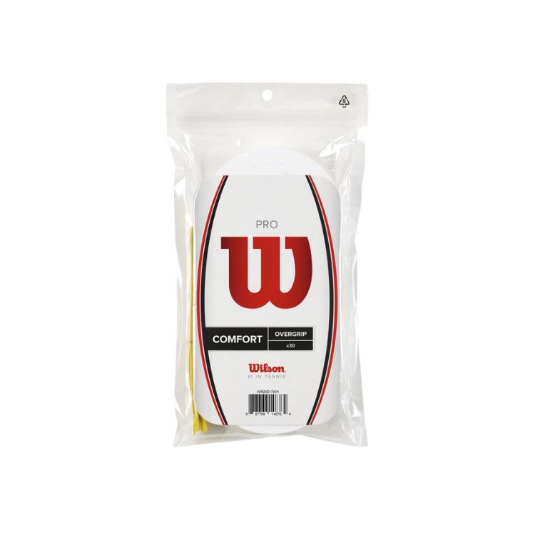 Wilson Overgrip Pro Comfort Wit 30 Pack