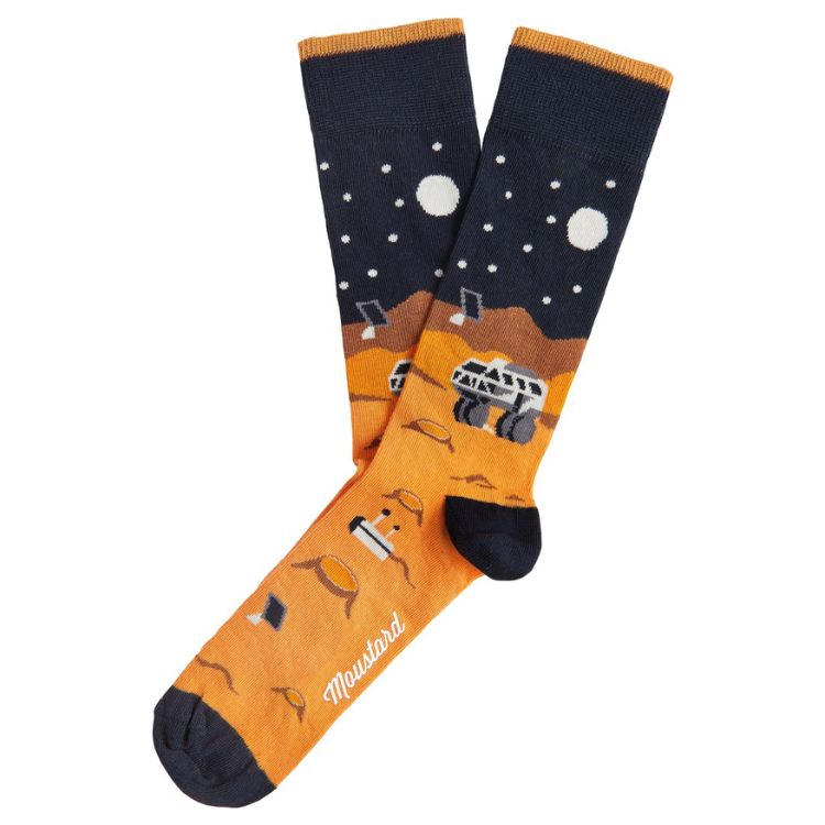 Moustard Socks Martian Giftbox Heren Sokken Geschenkbox - 2 Paar