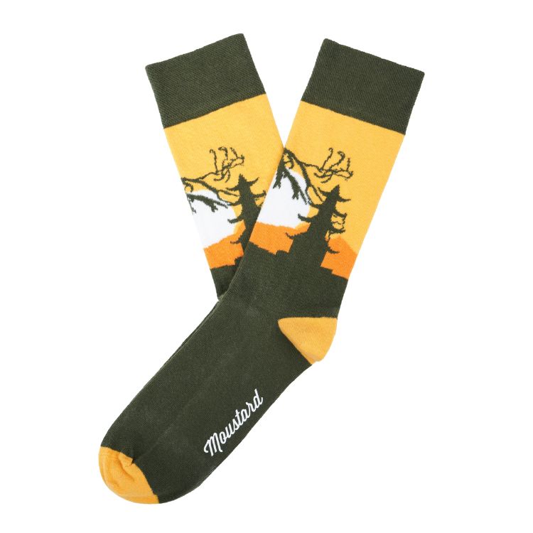 Moustard Socks Japan Giftbox Heren Sokken Geschenkbox - 4 Paar