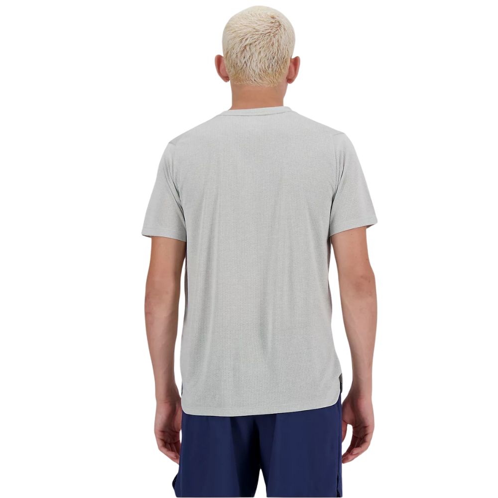 New Balance T-Shirt Athletics Herren Grau