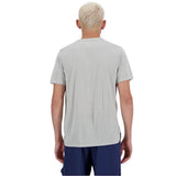 New Balance T-Shirt Athletics Herren Grau