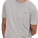New Balance T-Shirt Athletics Herren Grau