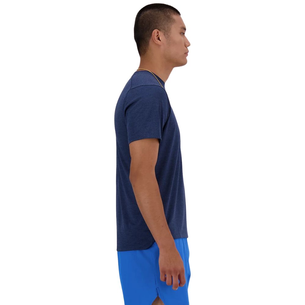New Balance T-Shirt Athletics Herren Marineblau