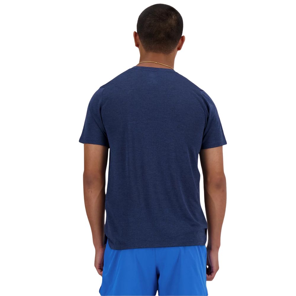 New Balance T-Shirt Athletics Herren Marineblau