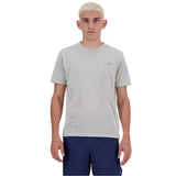 New Balance T-Shirt Athletics Herren Grau