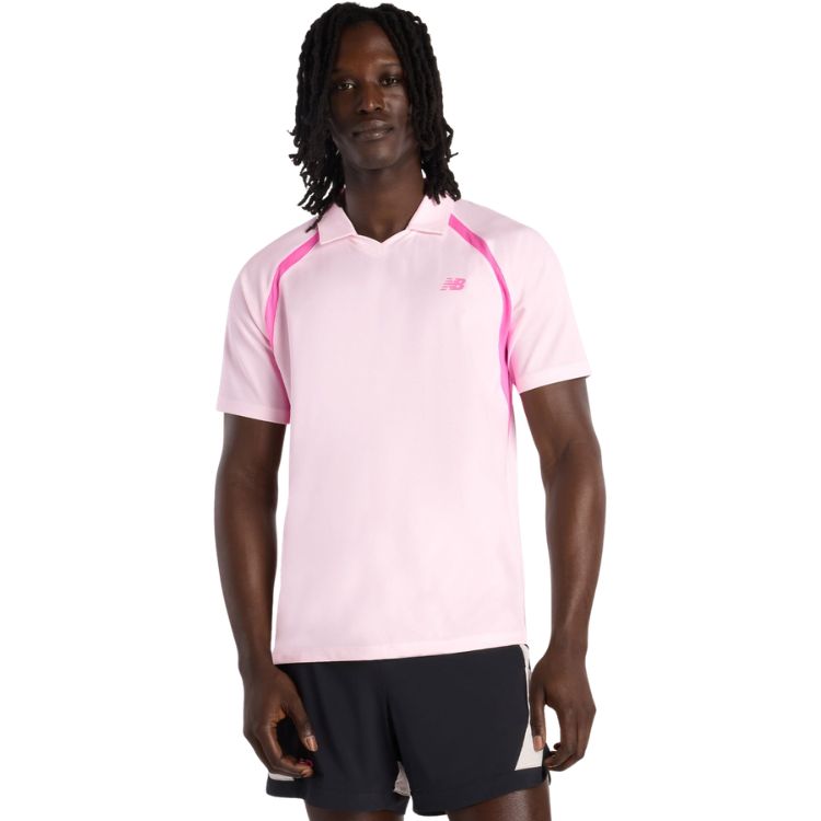 New Balance Polo Tournament Novelty Heren Roze
