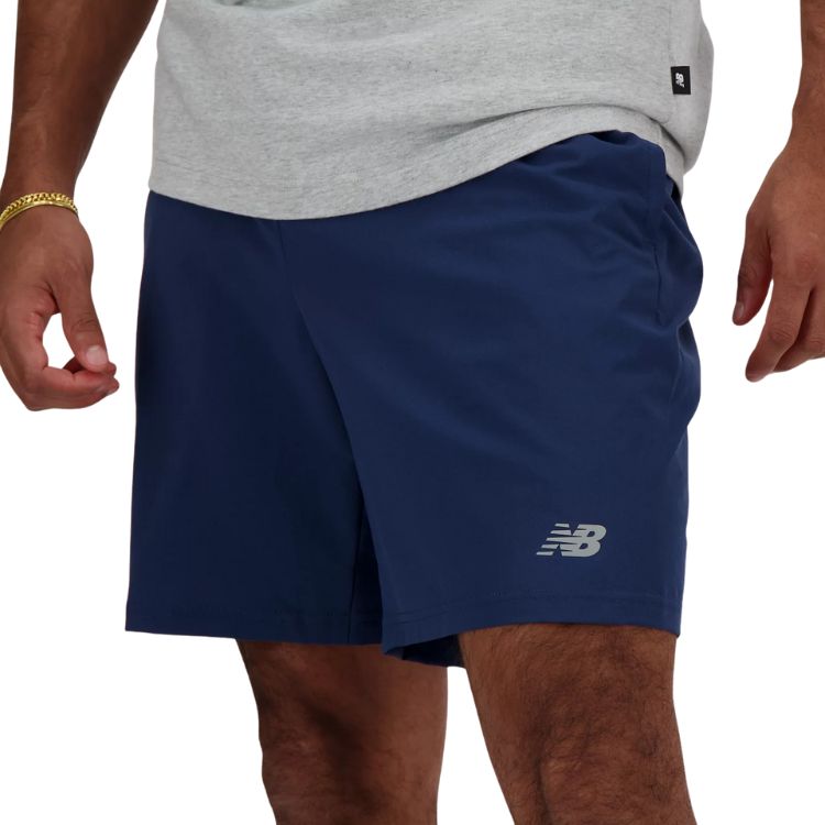 New Balance Short Sport Essential 7" Herren Marineblau