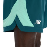 New Balance Short Tournament Novelty Heren Groen